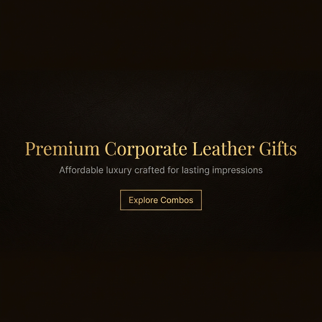 Premium Corporate Leather Gifts - SSM Corporate Gifts